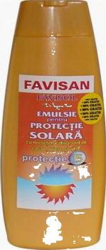 Emulsie protectie solara FPS 15 (200ml) de la Favisan S.r.l