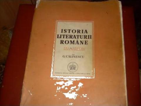 Carte, Istoria Literaturii Romane, De George Calinescu de la S.c. Kafka S.r.l.