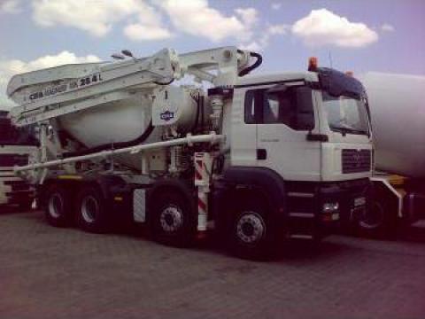 Transport beton cu  Man tga 35.360 8x4 de la Mhs Truck & Bus