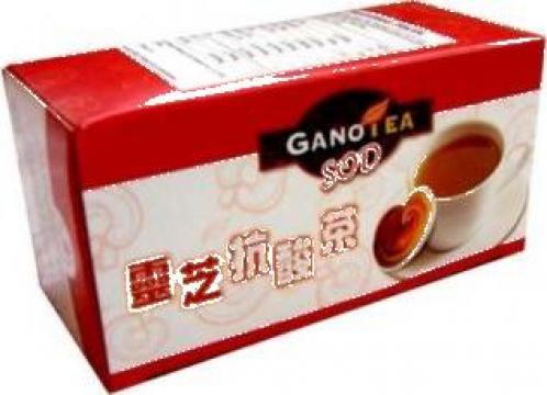 Ceai Sod antioxidant cu ganoderma Sod Tea de la Net Market Srl.