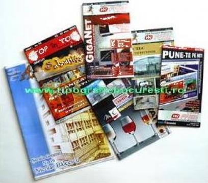 Afise, flyere, mape, cartii bloc notesuri de la Tipografie Bucuresti -leader Print Express