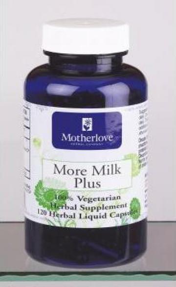 Capsule stimulare lactatie More Milk Plus de la Biovente Srl