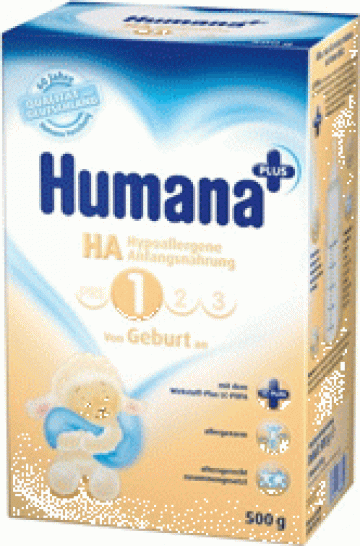 Lapte praf Humana HA 1 cu LC-Pufa de la Bangu Emanuel Pfa