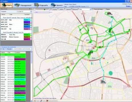 Monitorizare flota auto prin GPS de la Sc Dafio Srl