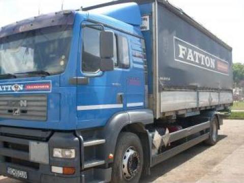 Transport containere, 19 tone cu camion MAN TG 360A de la PFA Botezatu Octav