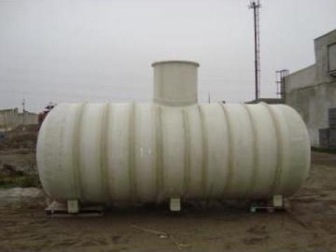Rezervor orizontal 15000 litri subteran de la Sc Fibromar Srl