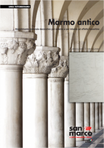 Finisaj decorativ Marmorino Marmo Antico de la De Arte Paints Collection Srl.