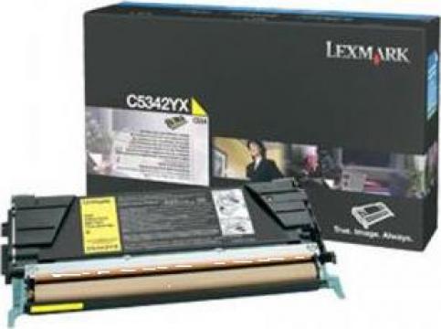 Cartus Imprimanta Laser Original LEXMARK C5342YX de la Green Toner