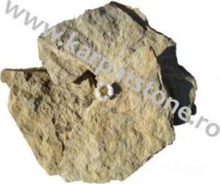 Gresie galbui, neregulat de la Karpat Stone Srl