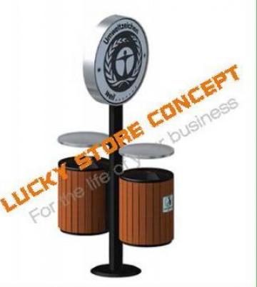 Cos de gunoi urban LSC-B2660 de la Lucky Store Solution SRL