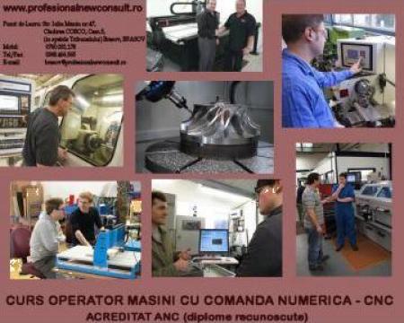 Curs calificare Operator CNC Masini/ Unelte cu Comanda