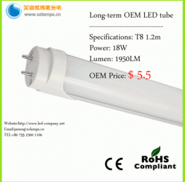 Tub cu LED 18W de la Shenzhen Becuri Optoelectronica Technology Co, Ltd