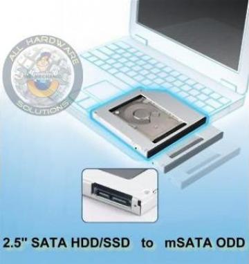 Adaptor universal laptop, ODD - HDD/SSD, SATA de la 