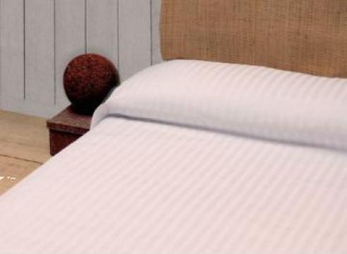 Lenjerii pat pentru industria hoteliera si colorate de la Nova Tex Trading Srl