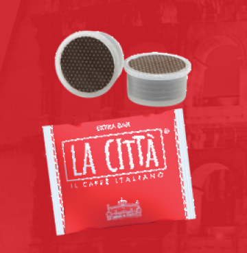 Cafea Capsule La Citta compatibile Lavazza Espresso Point de la Lombardo MBg