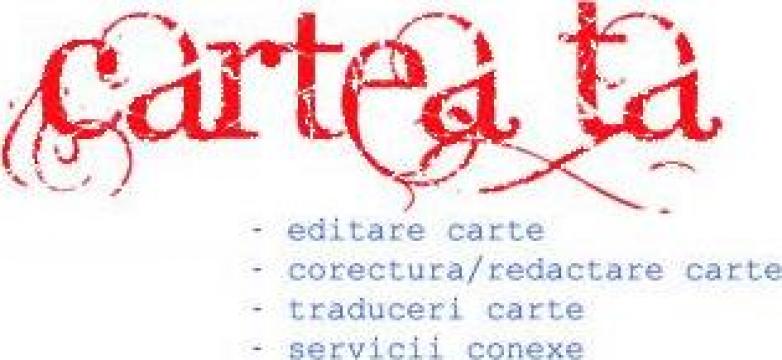 Traduceri italiana, germana, engleza de la Cartea Ta - Servicii Editoriale (www.e-carteata.ro)