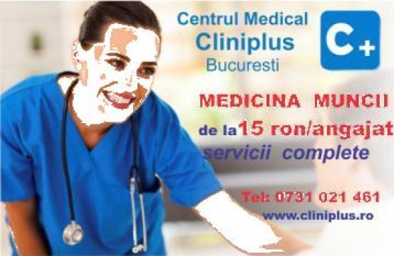 Servicii de medicina muncii de la Centrul Medical Cliniplus