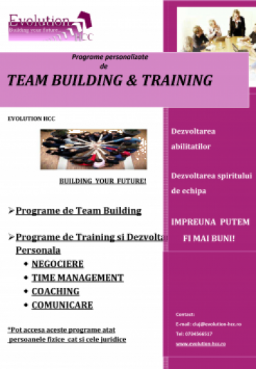 Programe de training &amp; teambuilding de la Evolution HCC