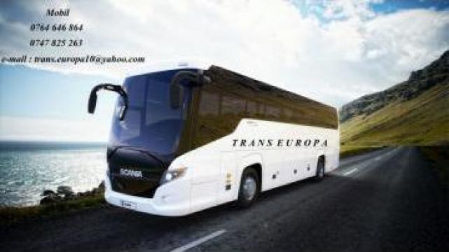 Transport persoane Romania - Italia de la Tur Trans Europa