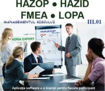 Workshop HAZOP, HAZID, FMEA, LOPA - Managementul riscului