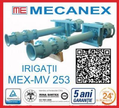 Pompe centrifuge, verticale, multietajate MEX-MV253 de la Mecanex S.A.