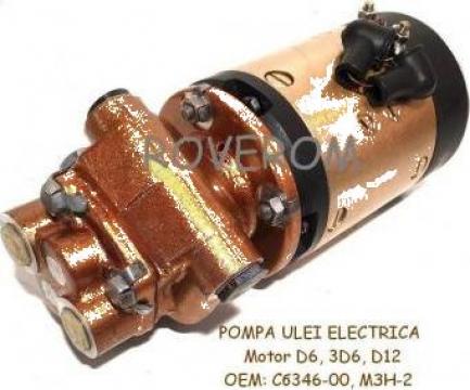 Pompa electrica ulei motor D6, 3D6, D12 de la Roverom Srl