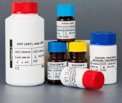 Reactiv acid uric, TBHBA, Enzimatic, Colorimetric, Dialab de la Redalin Test