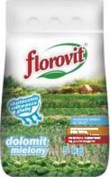 Ingrasamant specializat granulat Florovit Dolomita 5 kg