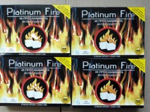 Pastile pentru aprins focul Platinum Fire
