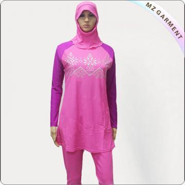 Costum de baie Pink Veilkini de la Mz Kids Wear Swimwear Manufacturer (china) Co., Ltd.