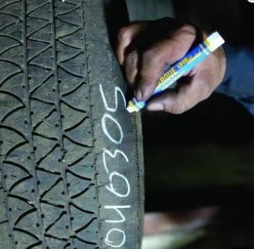 Marker temporar pentru pneuri Markal TyreMarque de la Kimet Srl