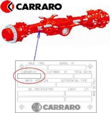 Transmisie Carraro 643561 - Volvo BL61