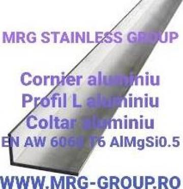 Profil L aluminiu 140x40x3 cornier coltar aluminiu, alama de la MRG Stainless Group Srl