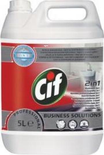 Detergent baie Cif 2 in 1, 5l de la Best I.l.a. Tools Srl