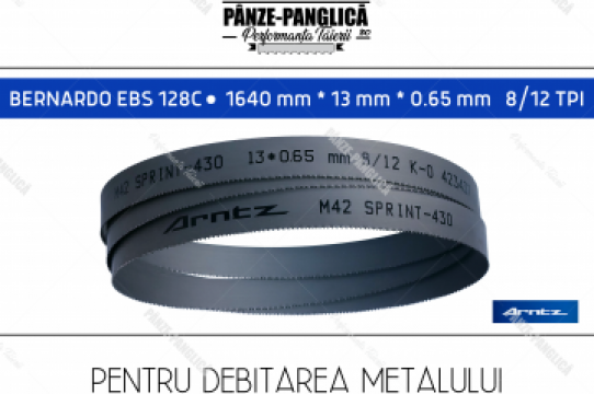 Panza 1638x13x10/14 panglica metal Bernardo EBS 115 de la Panze Panglica Srl