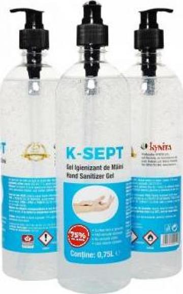 Gel dezinfectant de maini K-Sept 0.75L de la Kynita Srl