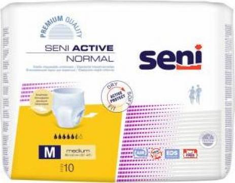Scutece adulti chilot Seni Active Normal M 10 buc. de la Sc Trio Biz Concept Srl
