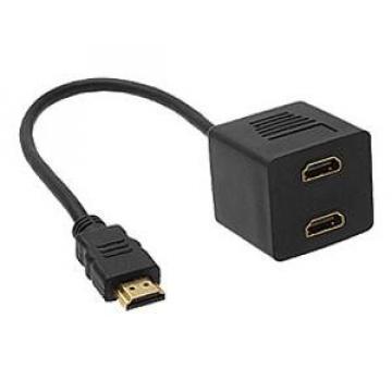 Cablu splitter HDMI tata la 2 X HDMI mama de la Color Data Srl