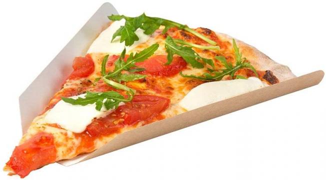 Coltar carton felie pizza 40cm 1000 buc/bax de la Cristian Food Industry Srl.