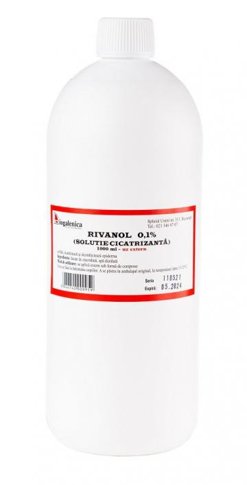 Rivanol 0,1% - 1 litru