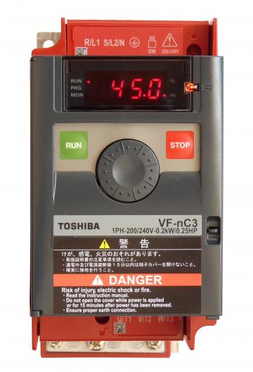 Convertizor de frecventa Toshiba VFNC3S-2002PL, 0.25 kW