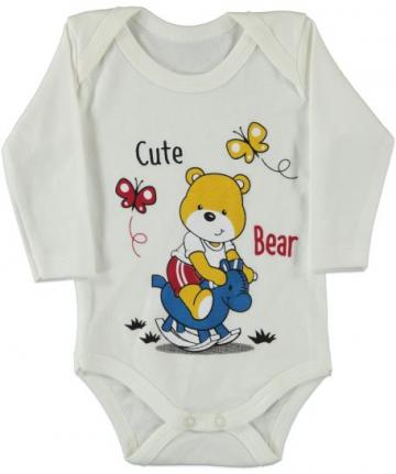 Body bebelusi, Cute Bear, bumbac de la A&P Collections Online Srl-d