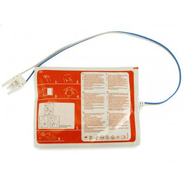 Electrozi pentru defibrilare adulti, spuma 1mm, 105x155 mm de la Sirius Distribution Srl