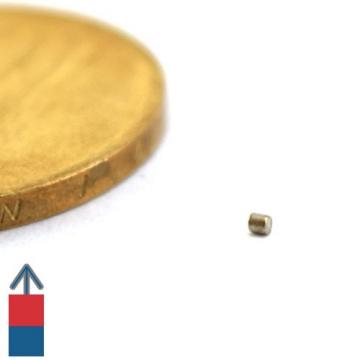Magnet neodim cilindru / disc 1 x 1 mm