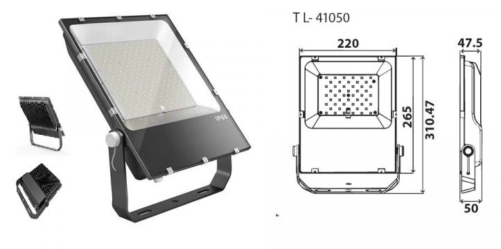 Reflector cu LED TL - 41050 de la D & D Safe Srl.