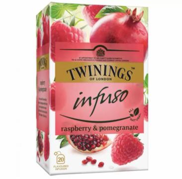 Ceai pomegranate& raspberry - rodie & zmeur Twinings Infuso de la KraftAdvertising Srl