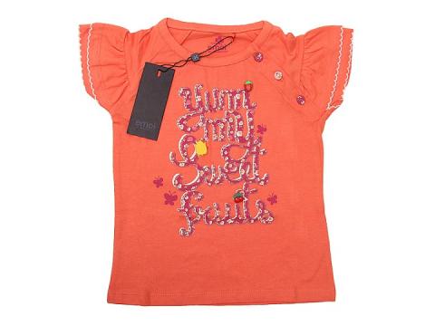 Tricou pentru fetite cu nasturi de la A&P Collections Online Srl-d