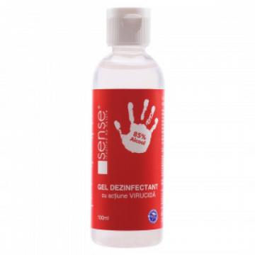Gel dezinfectant pentru maini Sense, 100 ml de la Sanito Distribution Srl