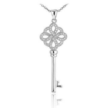 Martisor pandantiv din argint 925 Lucky Diamond Key de la Luxury Concepts Srl