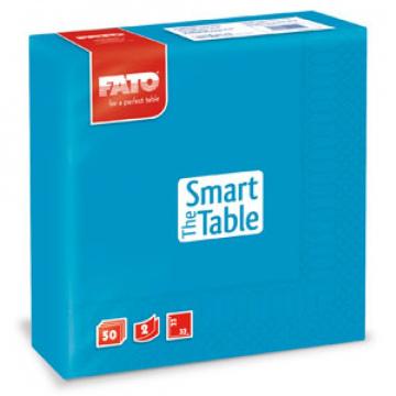Servetele 33x33 cm, 2 straturi, Smart Table Turquoise, Fato de la Sanito Distribution Srl